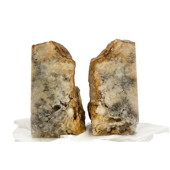 Pink Amethyst, Crystal Bookends, from Patagonia, Argentina, Geode Accents (AG) - Picture 5 of 8